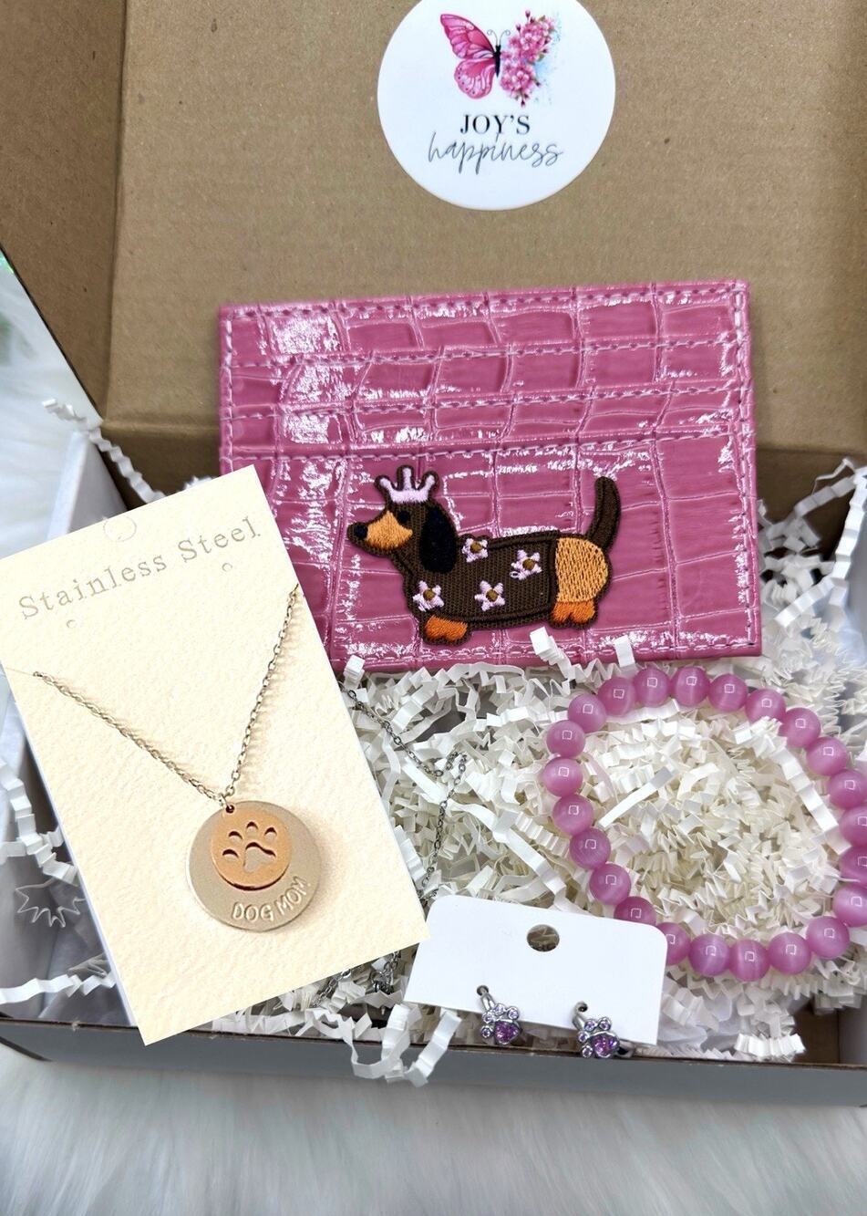 The Perfect Dog Mom Pink Theme Gift Box Set